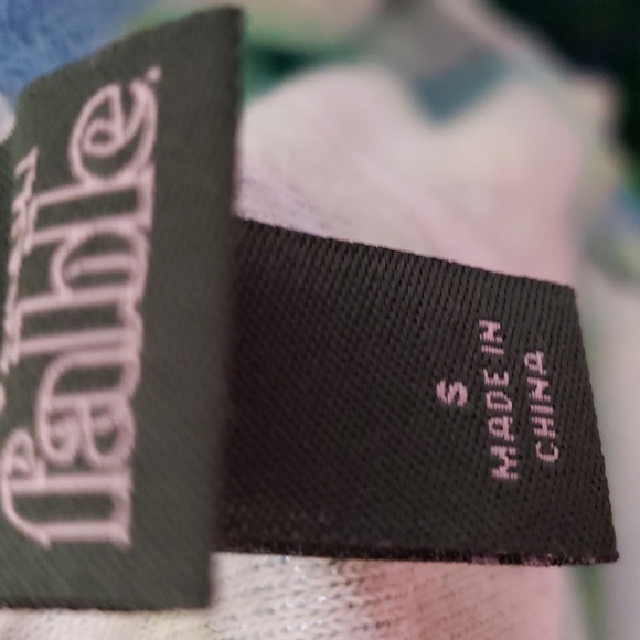 Wild Fable Blue Swirl French Terry Romper w/Adjustable Halter & Strap Options S - Picture 10 of 11